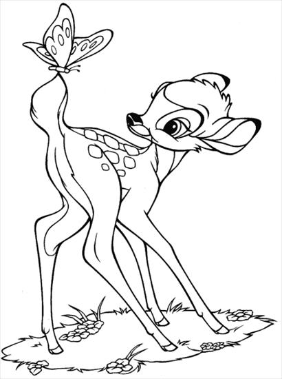 Bambi - Bambi - kolorowanka 36.gif