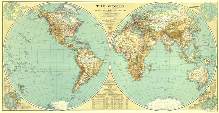 Mapy National Geographic. 539 map. Wysoka jakość - World Map 1935.jpg