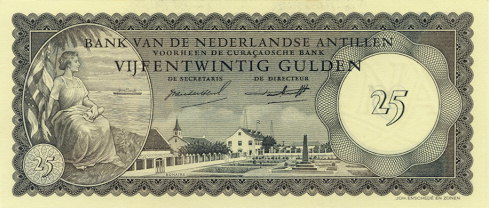 Netherlands Antilles - NetherlandsAntillesP3-25Gulden-1962-donatedfvt_f.jpg