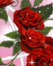 Tapety do telefonów - Animated-roses.jpg