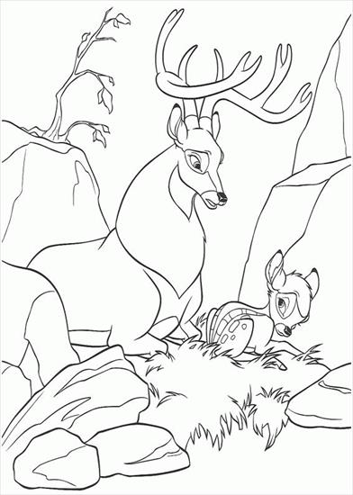 Bambi - Bambi - kolorowanka 74.GIF