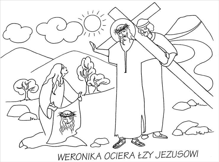 Droga krzyżowa - Stacja VI - Weronika ociera łzy Jezusowi.jpg