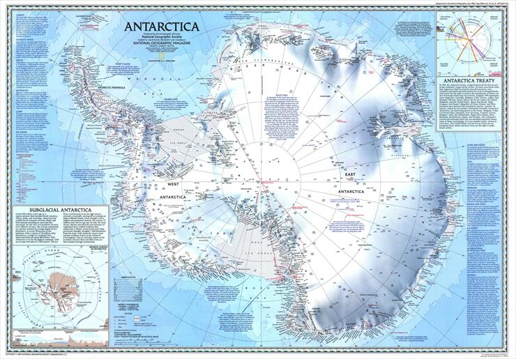 Mapy National Geographic. 539 map. Wysoka jakość - Antarctica 1987.jpg