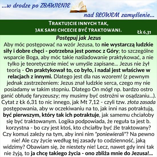  ...w drodze po zbawienie  nad SŁOWEM zamyślenie - 159. Łk 6,31.png