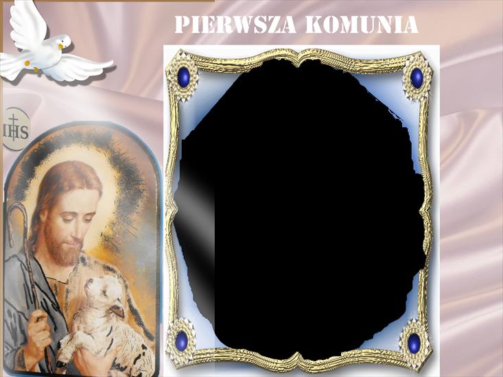 ramki komunijne - Pierwsza komunia 1.png