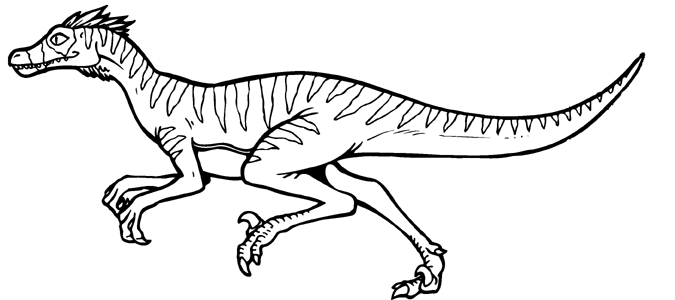 Dinozaury- dużo - Dinozaury - kolorowanka 120.gif