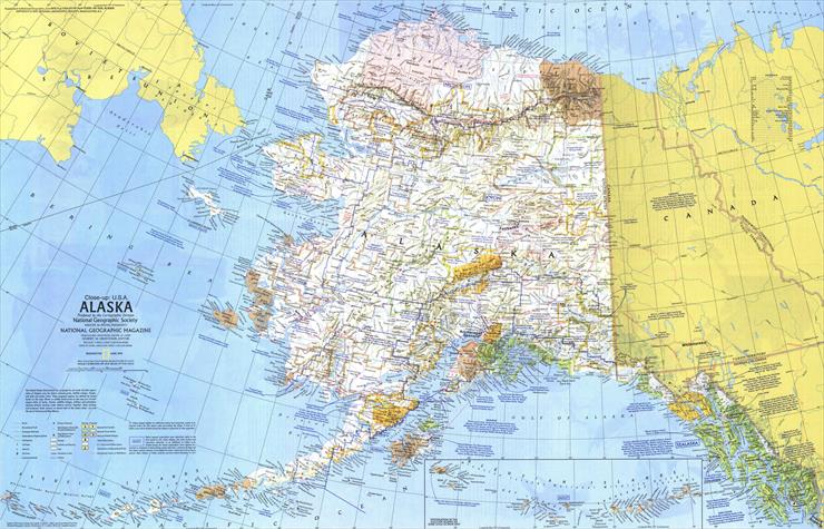 National Geografic - Mapy - USA - Alaska 1975.jpg